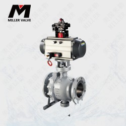 進口氣動固定式球閥