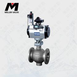 進(jìn)口氣動偏心半球閥