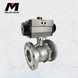 進(jìn)口氣動(dòng)對(duì)夾式球閥