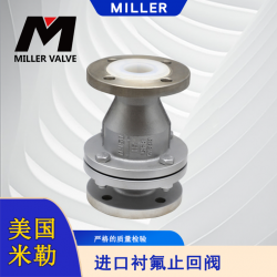 進口襯氟止回閥