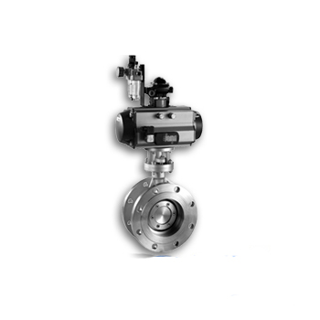 進(jìn)口氣動(dòng)法蘭硬密封蝶閥