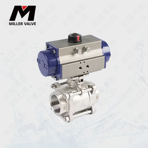 進口電動三片式球閥