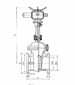 進(jìn)口閘閥尺寸
