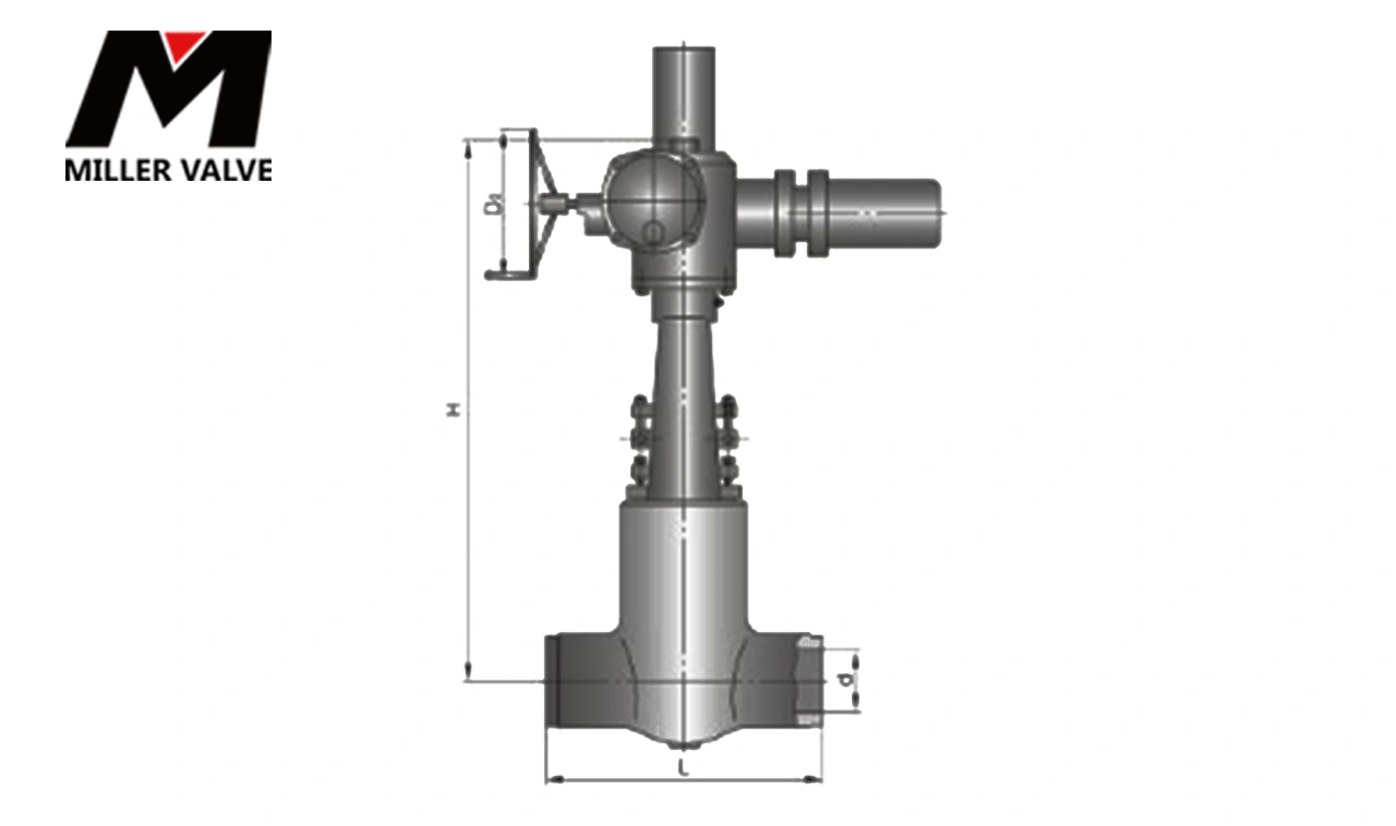 進(jìn)口電站閘閥尺寸