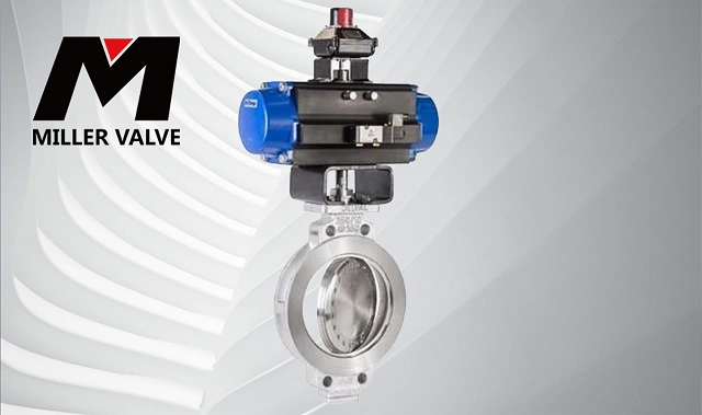 進口蒸汽氣動蝶閥